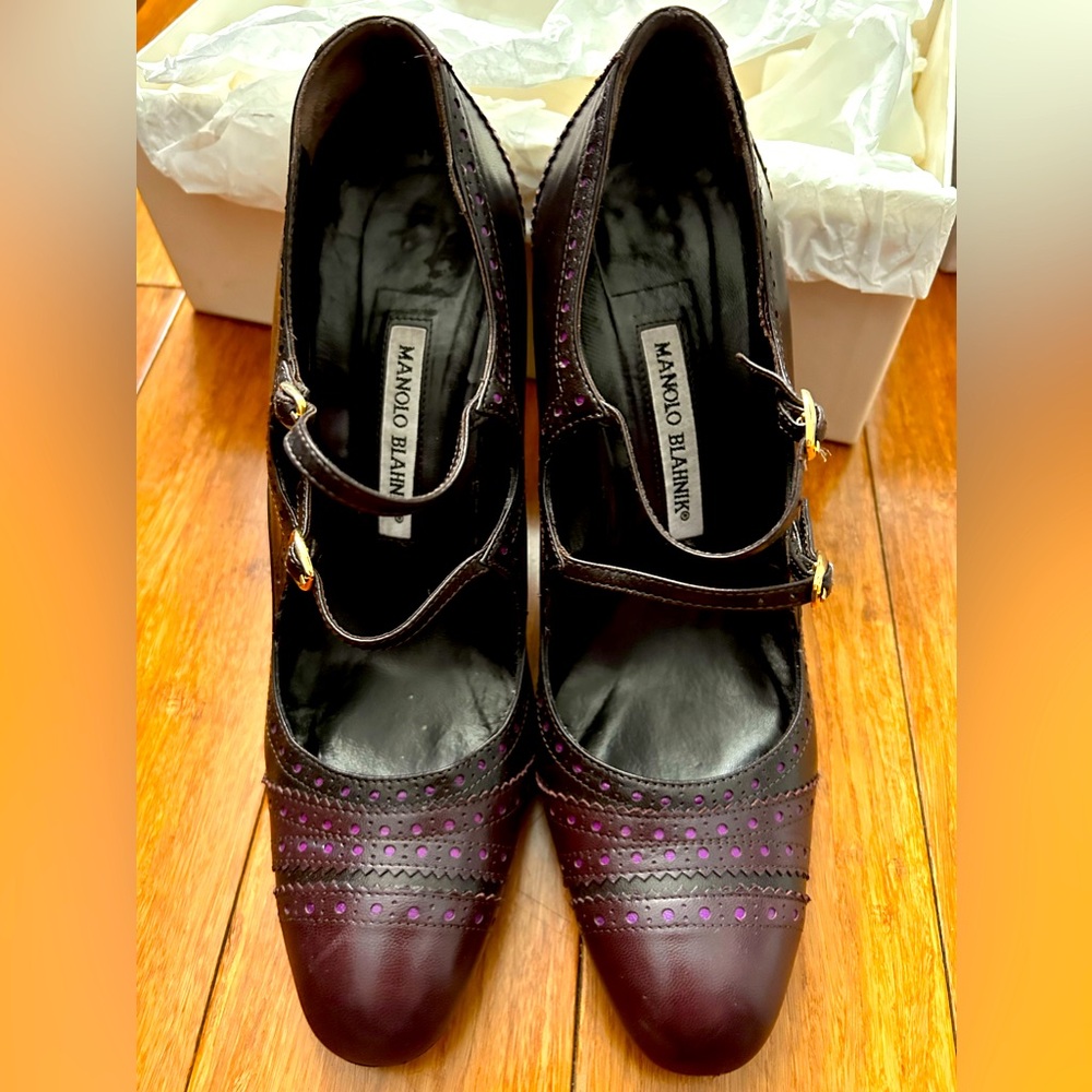 The Classiest Maryjanes from Manolo Blahnik ❌❌ SOLD❌❌ Thank You!!!